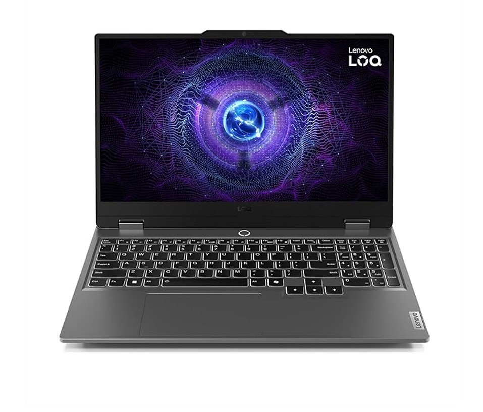 لاب توب لينوفو LOQ 83JE014AED ، معالج انتل كور i7-13650HX 15.6 بوصة ، هارد 512 جيجا بايت SSD ، رام 16 جيجا بايت ، كارت شاشة انفيديا جي فورس RTX 5070 ،فري دوس - رمادي لونا