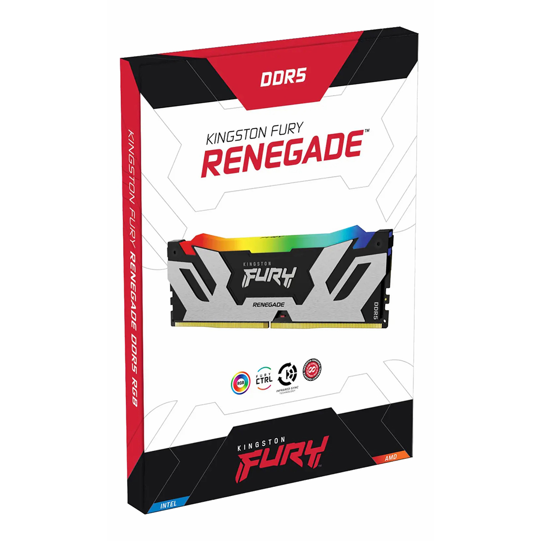 Kingston FURY Renegade Desktop Memory Kit DDR5 - KF564C32RSAK2-64