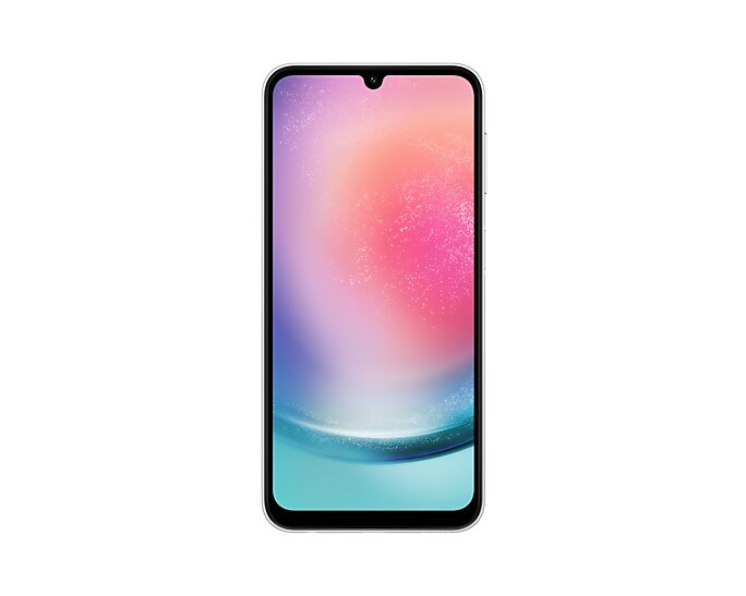 Samsung Galaxy A24 , 128 GB , 8 GB , 4G LTE , Dual-SIM - Silver