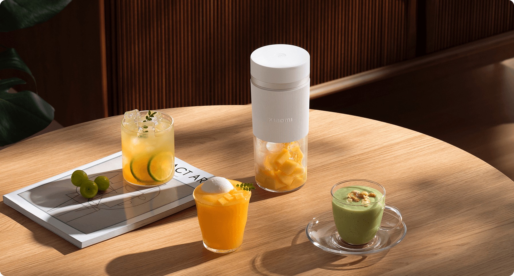 Xiaomi Personal Blender , Silicone Cup Sleeve 300 milliliter 45 Watt White - XMZZB01PL