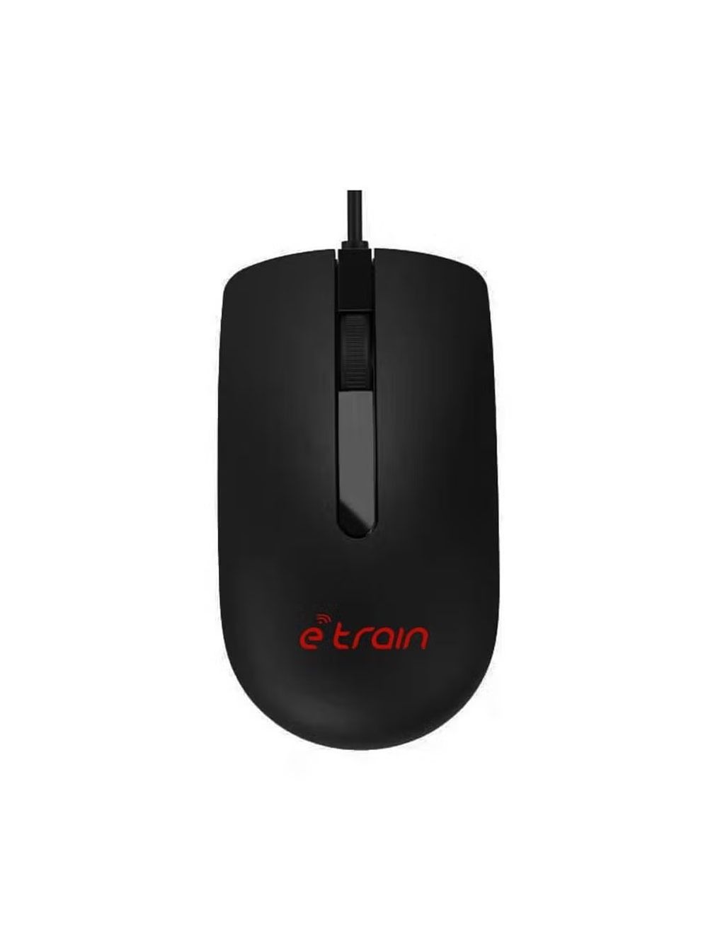 Etrain Wired Mouse , Black - MO771