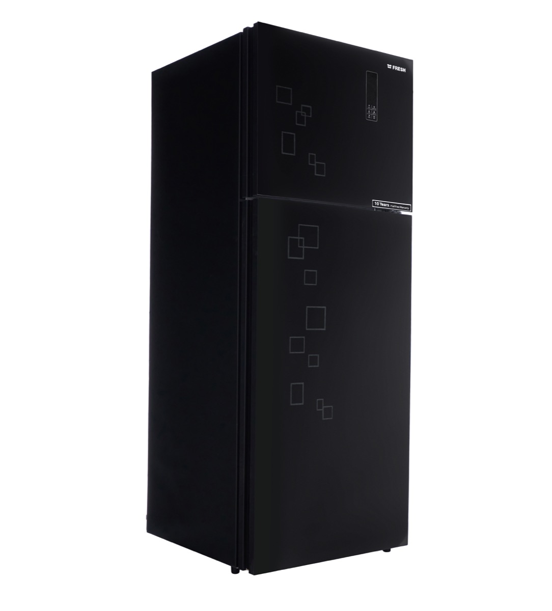 ثلاجة بفريزر علوي فريش FNT-MR580YGB ، سعة 471 لتر ، نوفروست ، لا ، اسود - MR580YGB