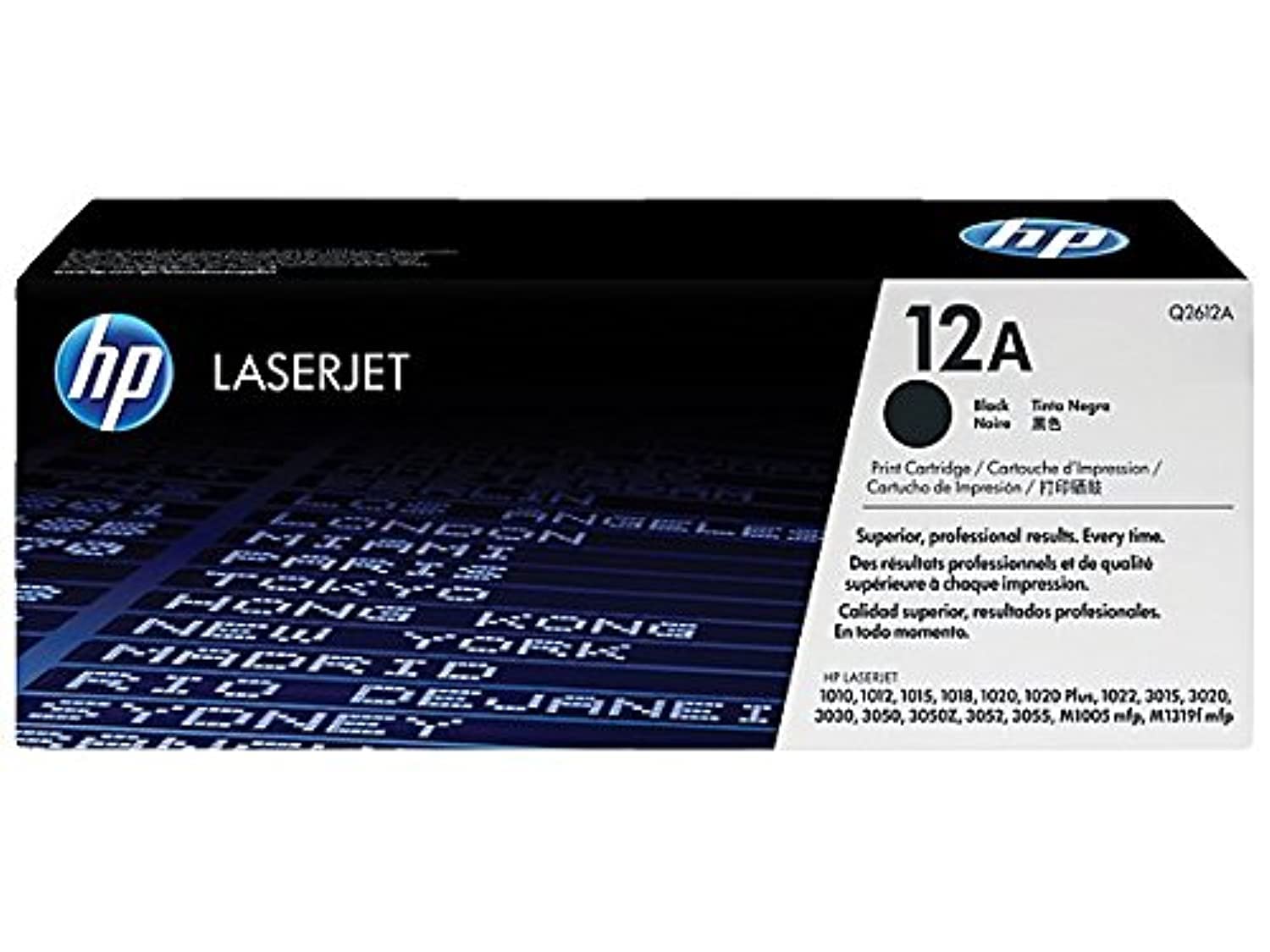 خرطوشة حبر ليزر جيت اتش بي 12A ،اسود - Q2612A