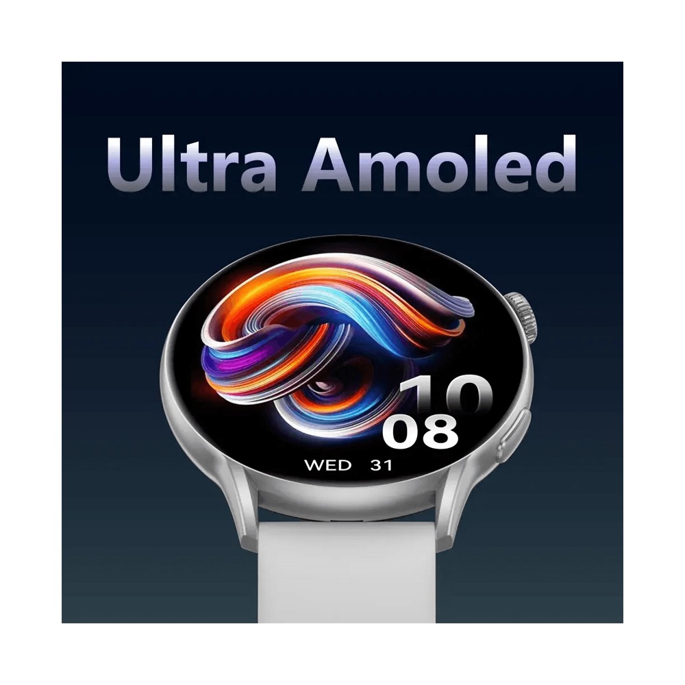 Cardoo X Orbit Smart Watch , 1.6 Inch Silver