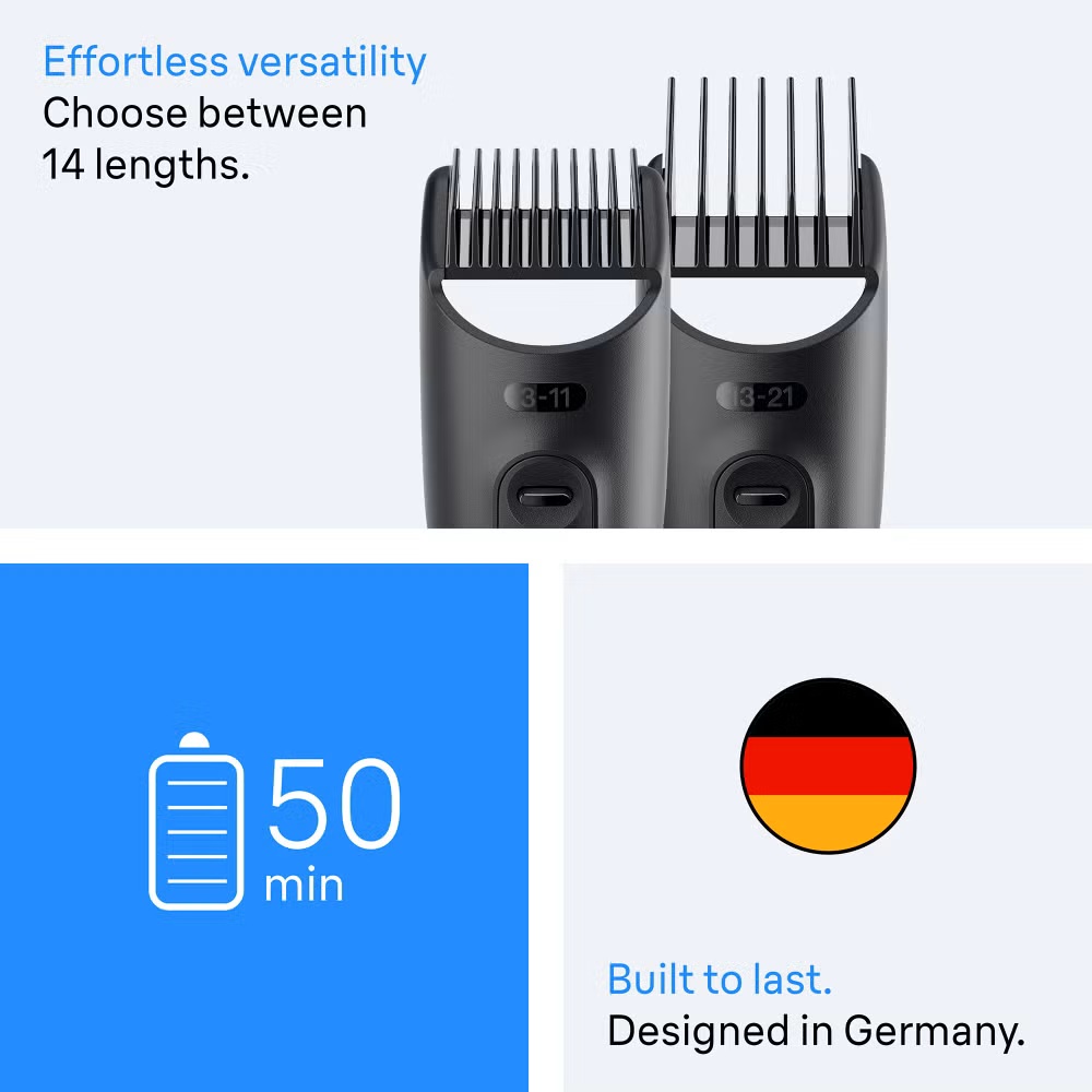 Braun Series 3 Hair Trimmer , Black - AIO3540