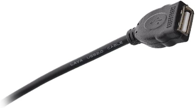 كابل موبايل USB ان سي اس ، طول 1.5 سم ، اسود