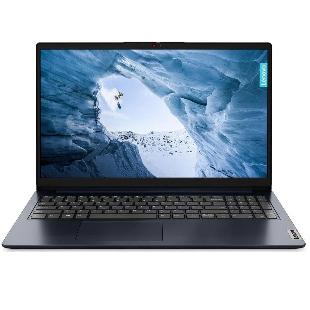 لاب توب لينوفو IdeaPad 1 15IAU7 82QD00HHED ، معالج انتل سيليرون N4020 15.6 بوصة ، هارد 256 جيجا بايت SSD ، رام 8 جيجا بايت ، كارت شاشة انتل UHD جرافيكس ،فري دوس - ازرق ايبس