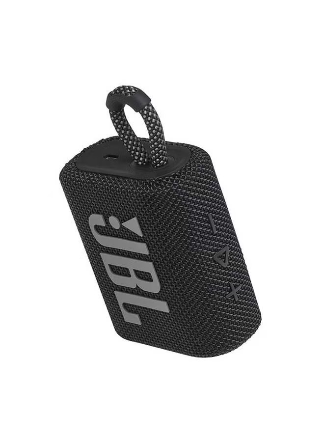 Jbl Go 3 Portable Bluetooth Speaker , Black