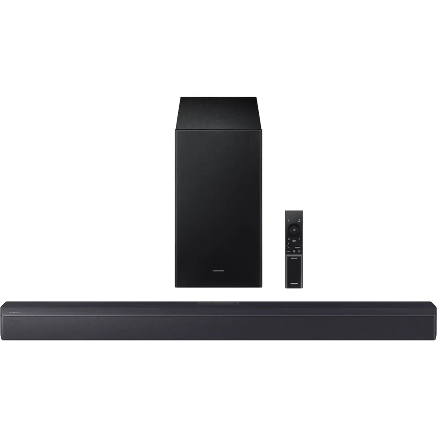 Samsung B-series Wired and Wireless Sound Bar with Wireless Subwoofer , 2.1 Channels , Black - HW-B450F