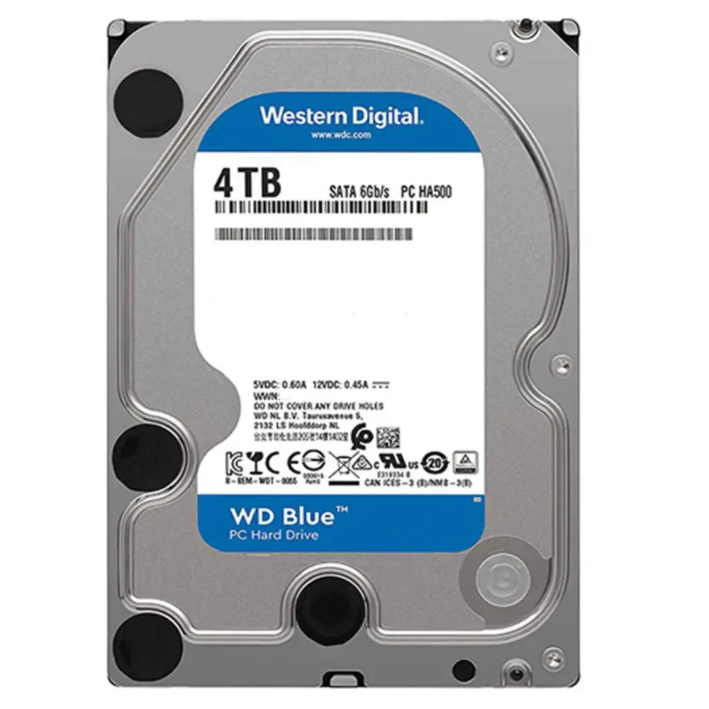Western Digital Blue Internal HDD , 4 Terabyte 3.5 Inch
