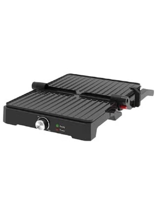 Sokany Sandwich Maker and Grill , 1500 Watt , Silver Black - SK-08026