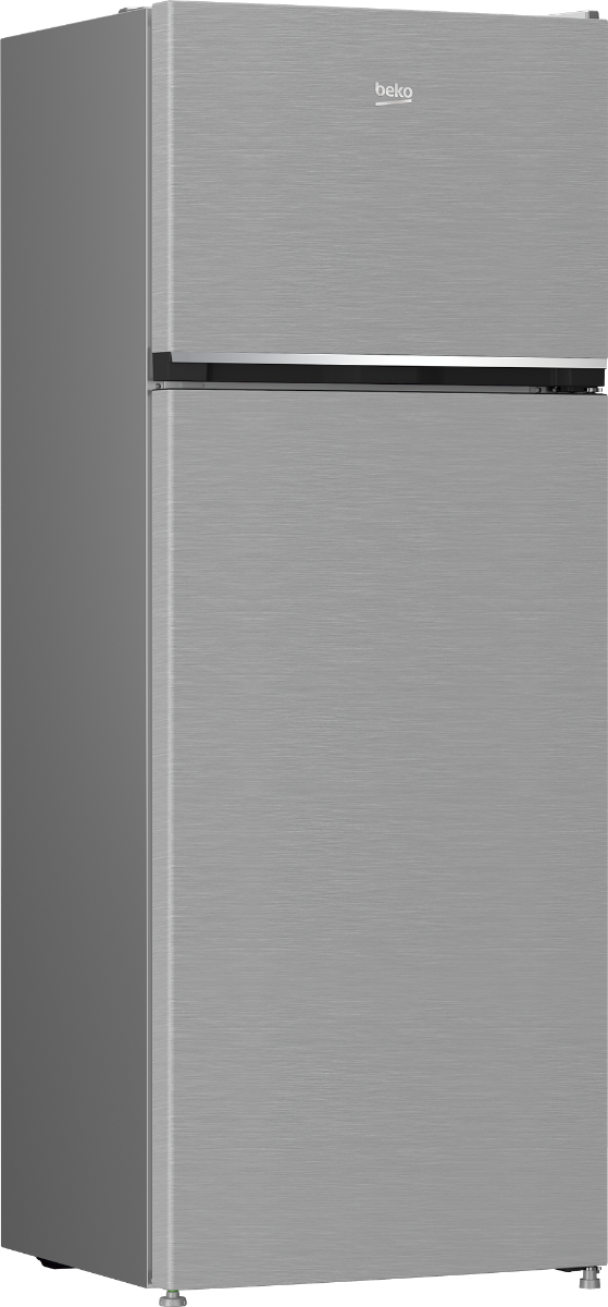 Beko MinFrost Top Freezer Refrigerator , 465 Liter , Silver - RDSG550M20SXB
