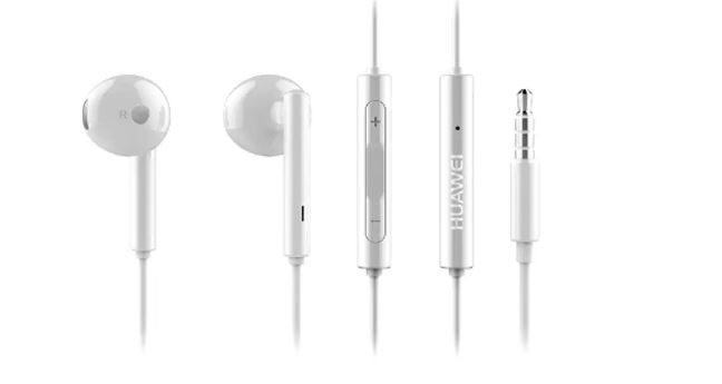 Huawei Wired Earphones with Microphone , White - AM115