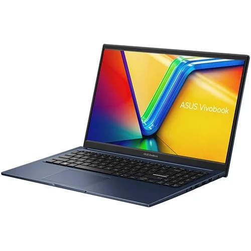 لاب توب اسوس فيفو بوك - X1504VA-NJ017W ، معالج انتل كور i7-1355U 15.6 بوصة ، هارد 512 جيجا بايت SSD ، رام 8 جيجا بايت ، كارت شاشة انتل ايريس XE جرافيكس ،ويندوز 11 - ازرق كوايت