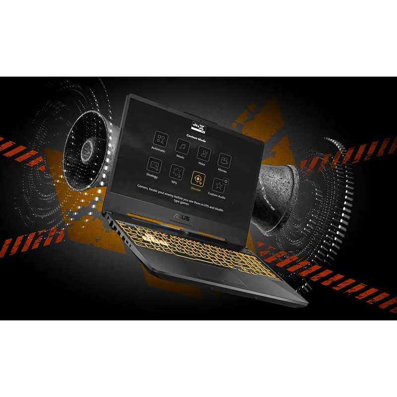 لاب توب اسوس UF A15 FA506NCR-HN007W ، معالج ايه ام دي رايزن 7 7435HS 15.6 بوصة ، هارد 512 جيجا بايت SSD ، رام 8 جيجا بايت ، كارت شاشة انفيديا جي فورس RTX 3050 ،ويندوز 11 - اسود