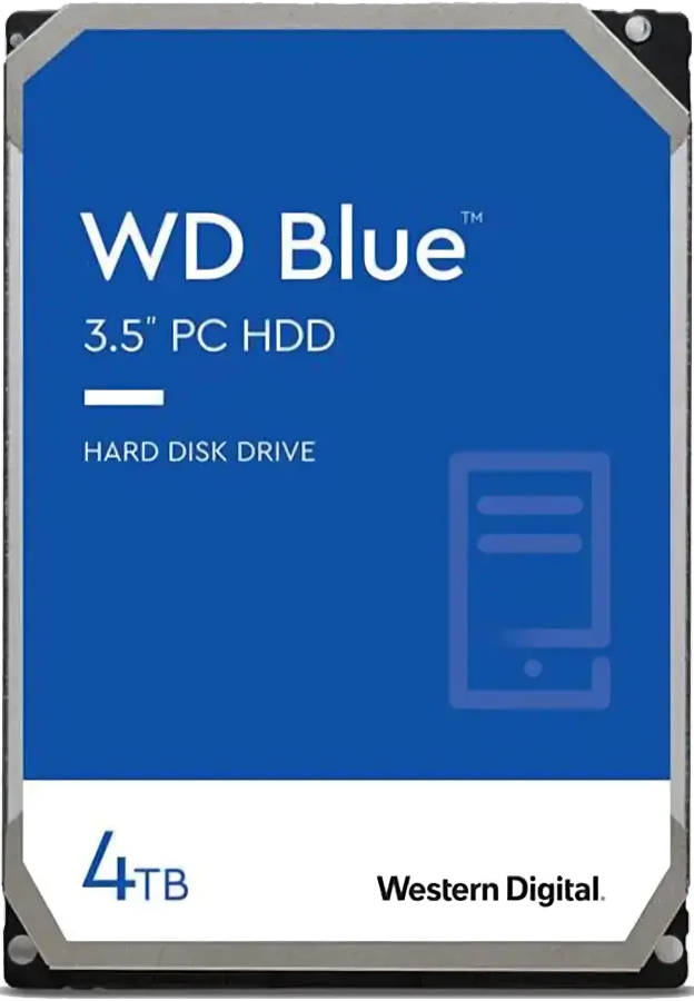 Western Digital Blue Internal HDD , 4 Terabyte 3.5 Inch
