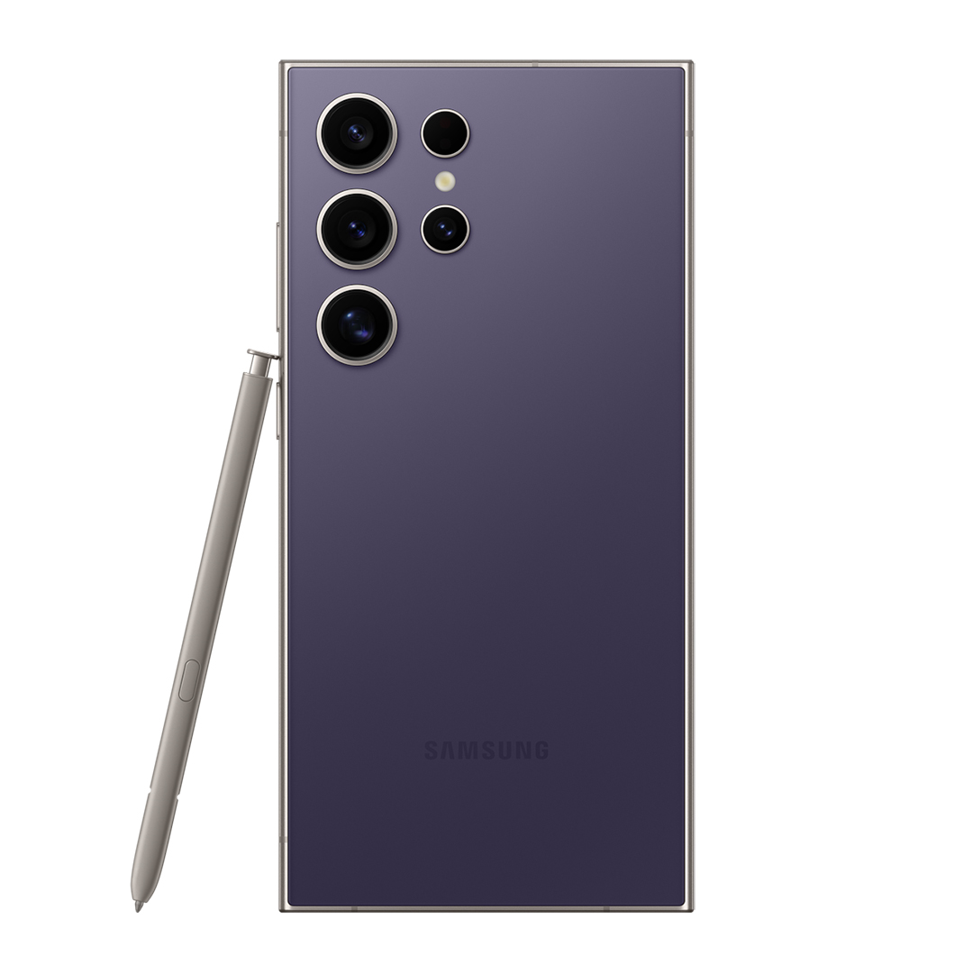 Samsung S24 Ultra , 256 GB , 12 GB , 4G , Dual-SIM - Titanium Violet