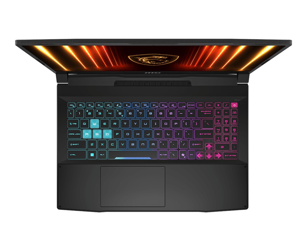 لاب توب جيمنج ام اس اي كاتانا 15 HX - B14WEK - 9S7-1587C1-832 ، معالج انتل كور i7-14650HX 15.6 بوصة ، هارد 512 جيجا بايت SSD ، رام 16 جيجا بايت ، كارت شاشة انفيديا جي فورس RTX 5050 ،ويندوز 11 - اسود
