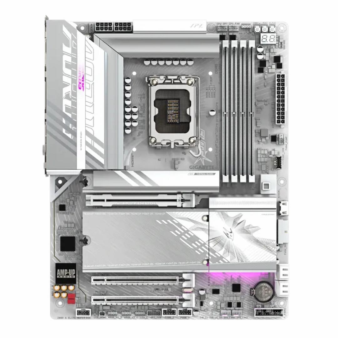 Gigabyte Z890 AORUS ELITE WIFI7 ICE Motherboard , Intel ATX White