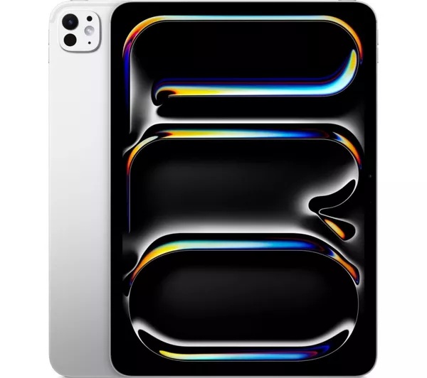 تابلت ابل ايباد برو 11 (2025) M5 ، شاشة 11 بوصة ، رام 8 جيجا بايت ، شبكةواي فاي ،بدون شريحة - فضي