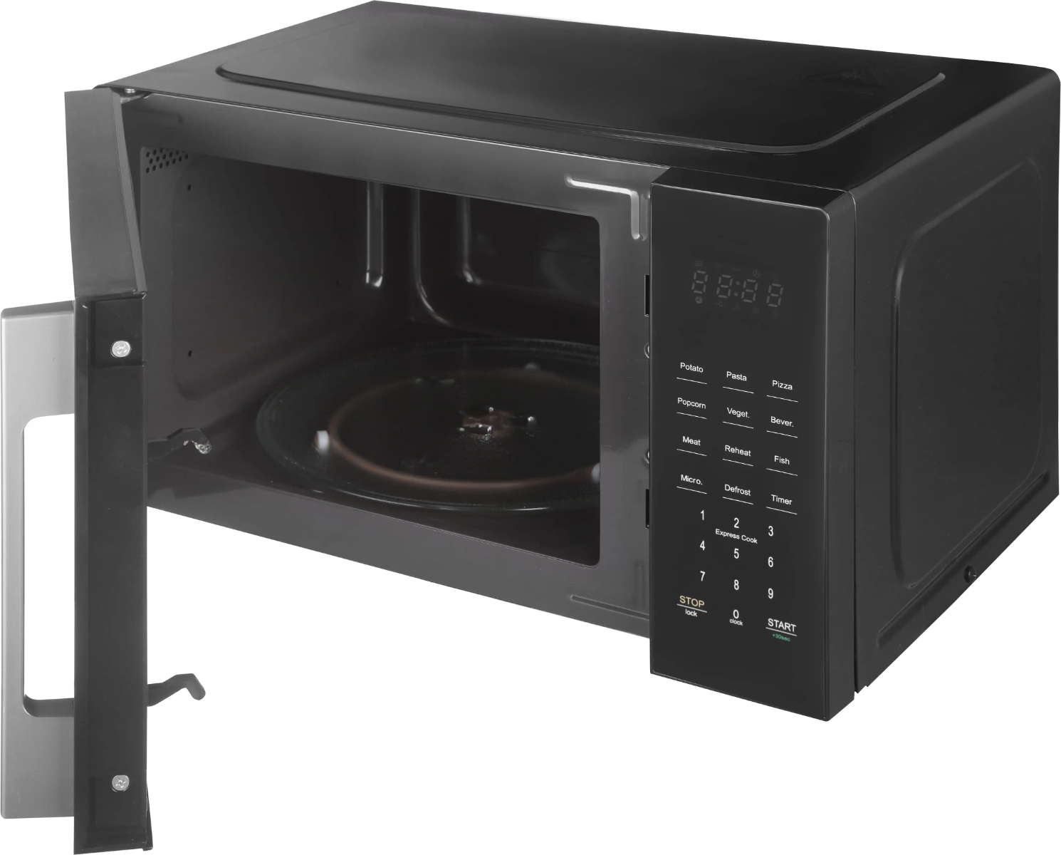 Fresh Solo Microwave Oven , 25 Liter 850 Watt , Black - FMW-25KC-BW