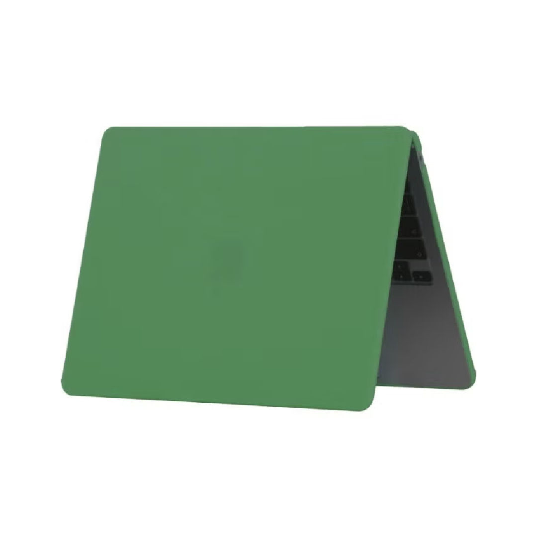 Generic Hard Shell Laptop Case for Macbook Air 15-Inch , Matte Dark Green