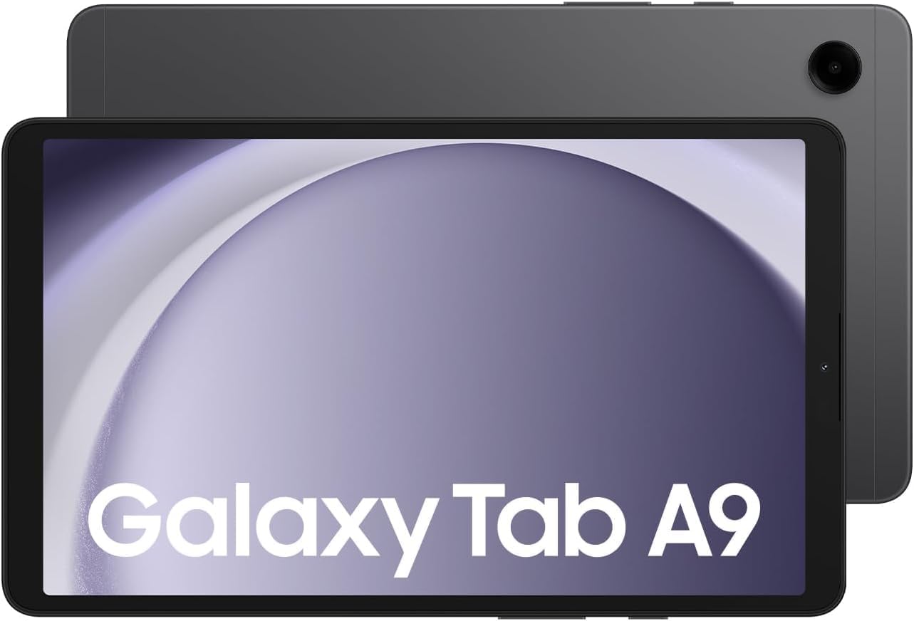 تابلت سامسونج جالكسي تاب A9 ، شاشة 8.7 بوصة ، رام 4 جيجا بايت ، شبكة4G ،شريحة واحدة - جرافيت