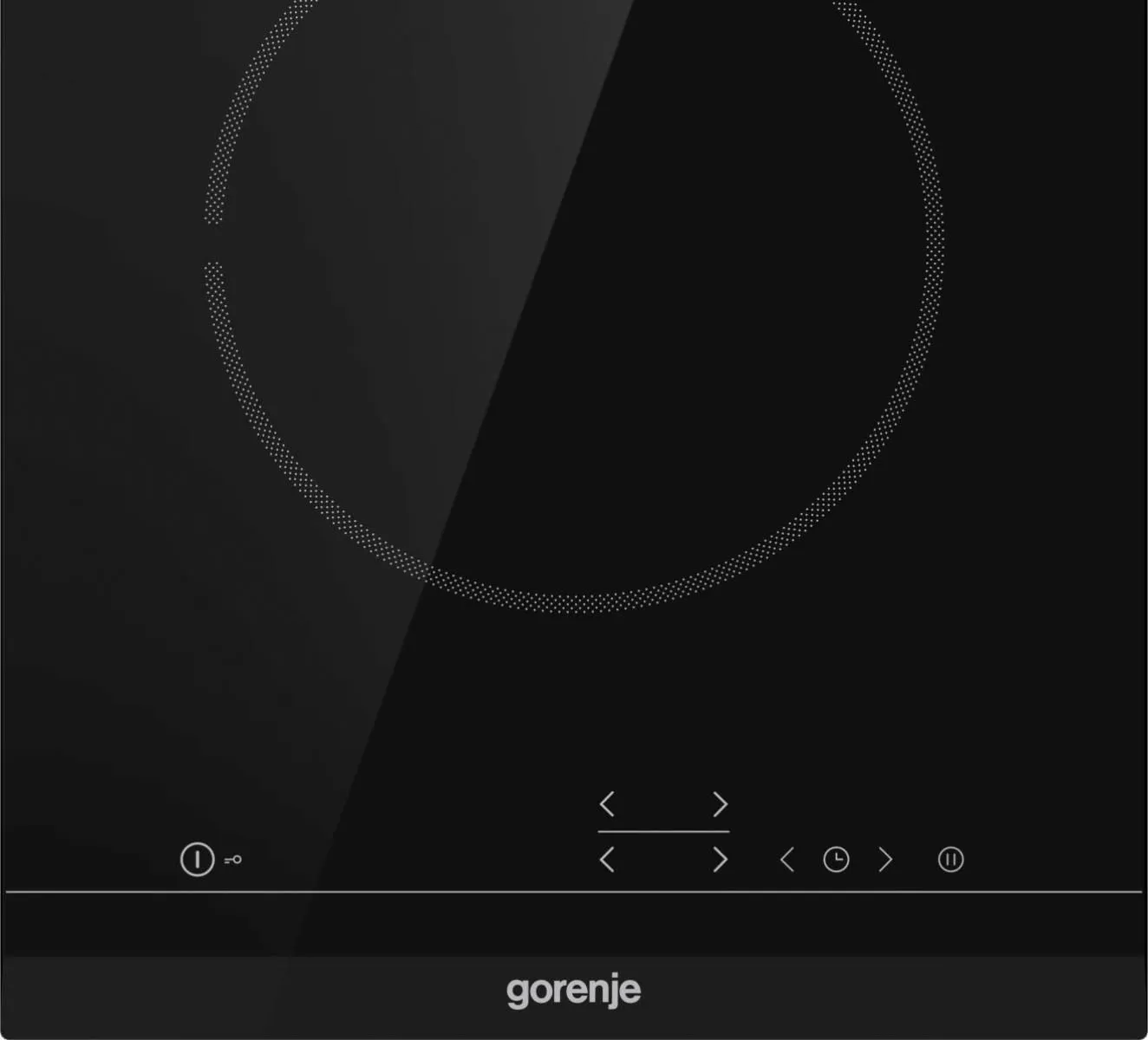 Gorenje Electricity Digital Electric Built-in Hob ,30 Centimeter 2 Burners ,Black - ECT321BCSC