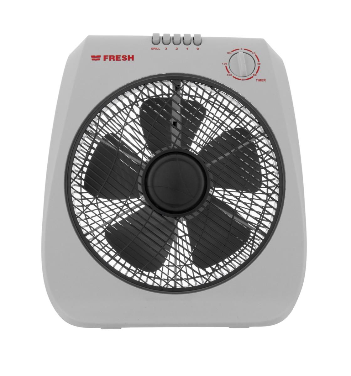 Fresh Boxer Box Fan , Grey - 500004571