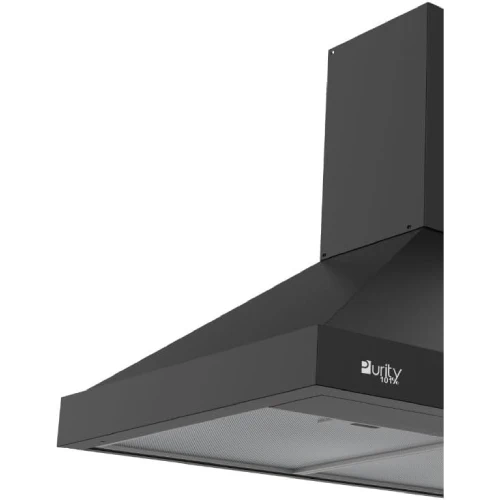 Purity Pansy Pro Plus BL Built-In Pyramids Hood , 90 Centimeter , Black