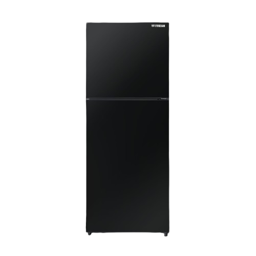 Fresh NoFrost Top Freezer Refrigerator , 329 Liter , Black - FNT-BS370BBM FLD