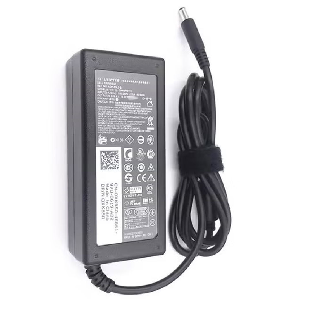 Generic Laptop Charger for Dell XPS DC 4.5×3mm 3.34A , 65 Watt , Black
