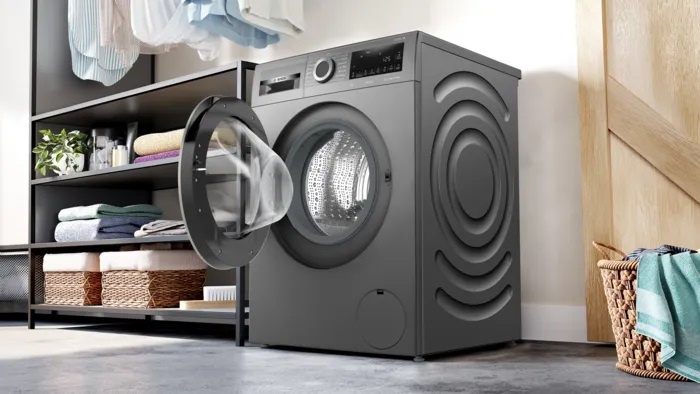 Bosch Series 4 Front Load Washing Machine , 9 kg , Graphite Gray - WGA244ZREG