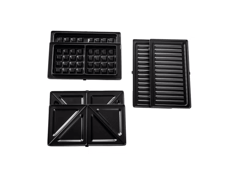 Mediatech Sandwich Maker 750 Watt Black - MT-207