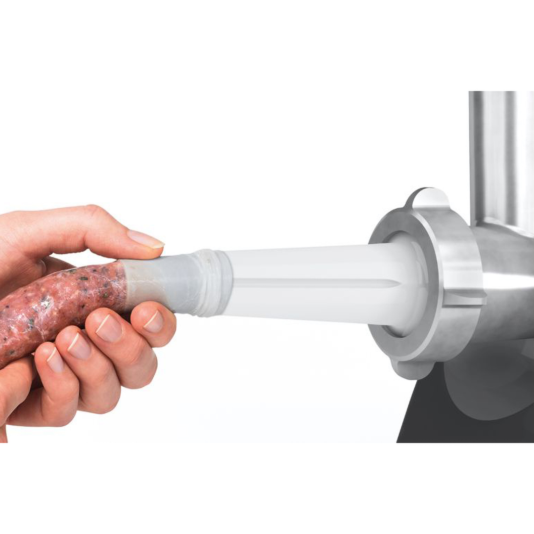 Bosch CompactPower Meat Mincer with Attachments 1600 Watt , Black White - MFW3612A