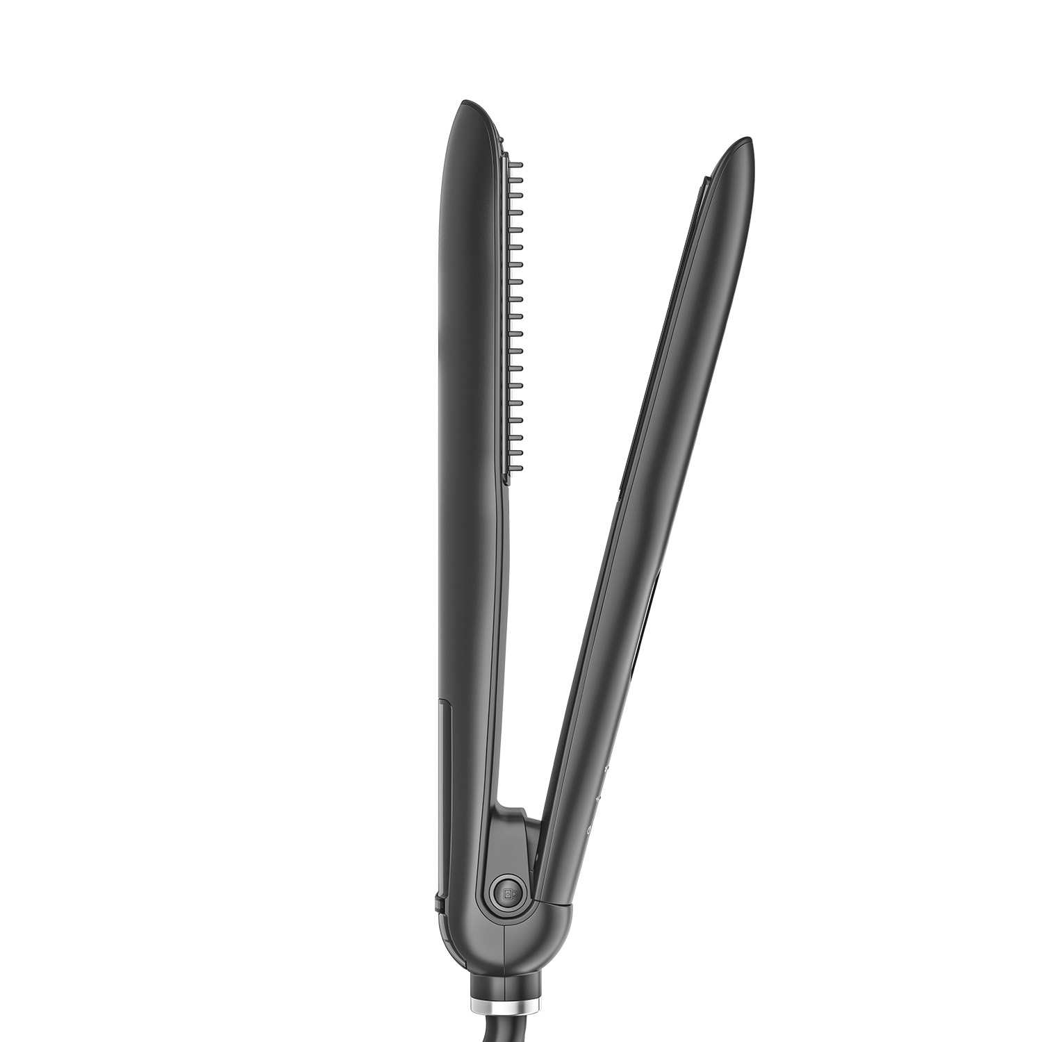 Rush Brush X5 Plus Digital Hair Straightener 230 Celsius , Black