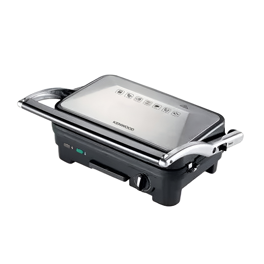 Kenwood Health Electric Grill , 1800 Watt , Black Silver - HGM50SI