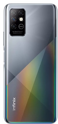 انفنكس نوت 8 ، سعة 128 جيجا بايت ، رام 6 جيجا بايت ، شبكة 4G LTE ، شريحتين - سيلفر دايموند