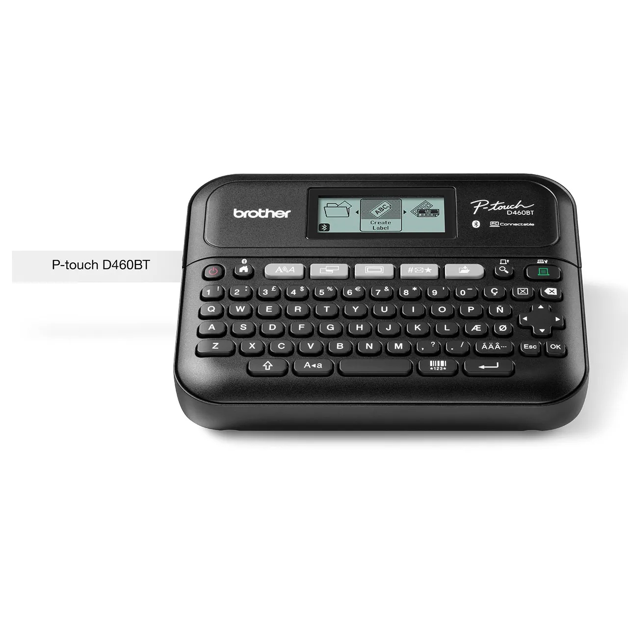 Brother Label printer , Black - PT-D460BT