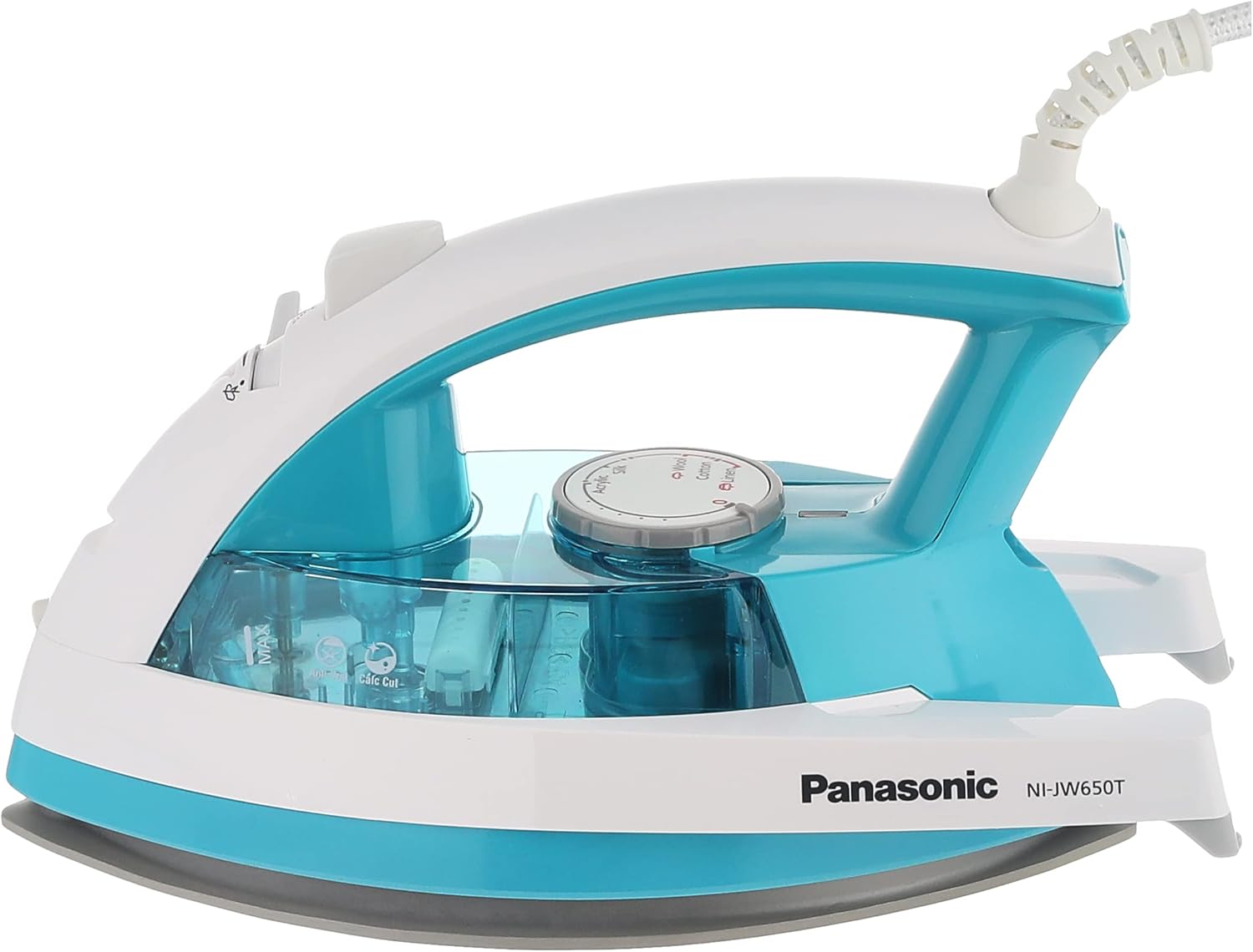 Panasonic Steam Iron , 1850 Watt , White Blue - NI-JW650T
