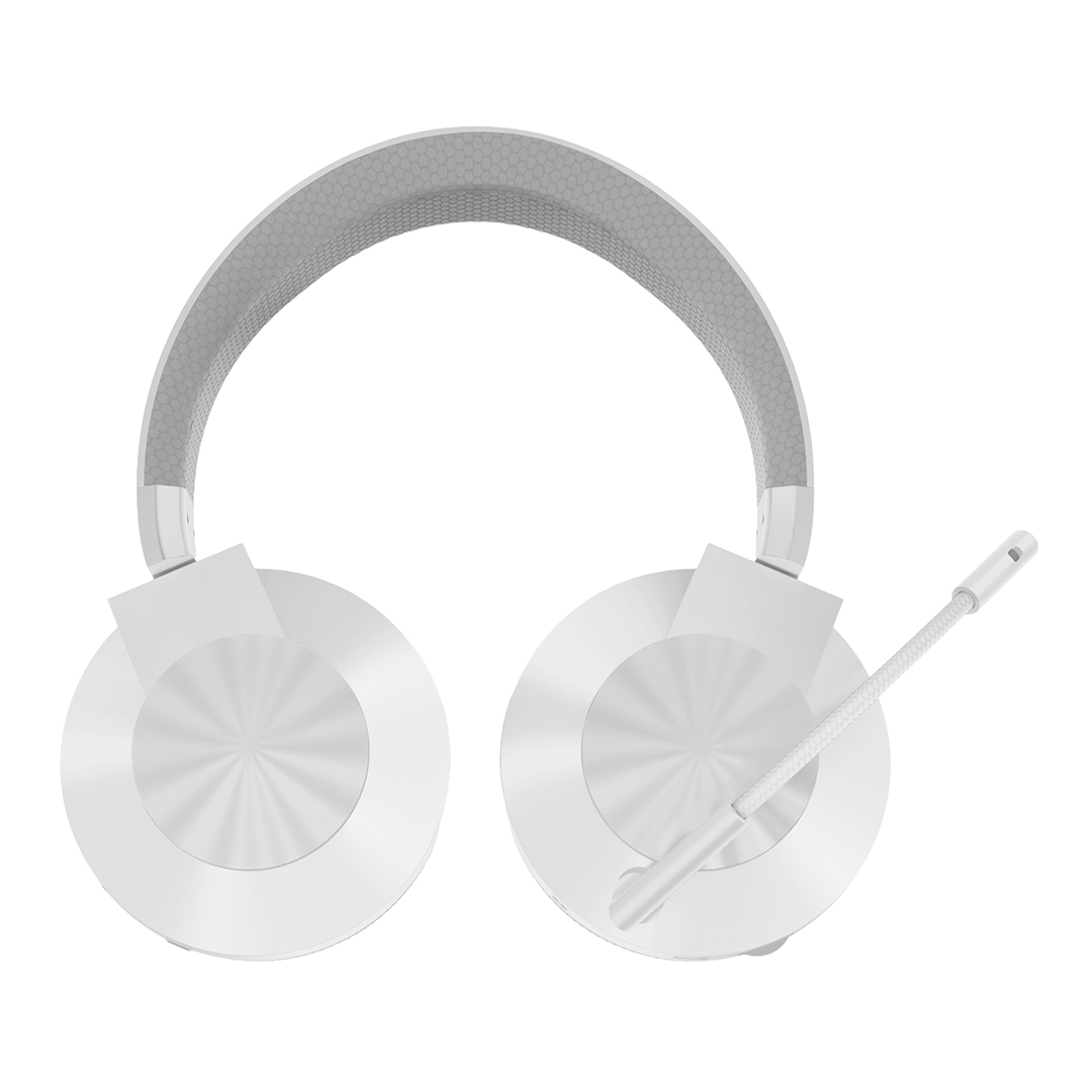 Lenovo Legion H600 Wired and Wireless Gaming Headset with Microphone , White Grey