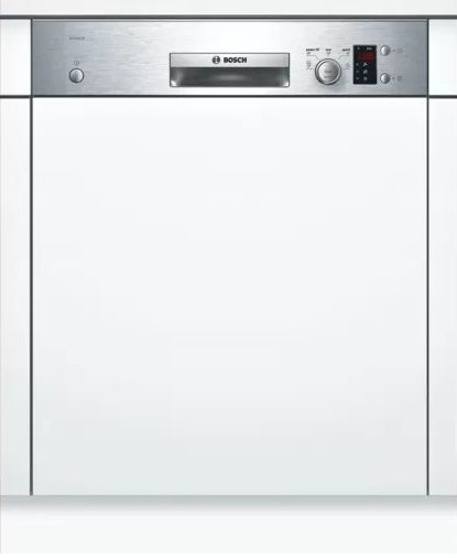 Bosch Series 4 Built-in Dishwasher Inverter Motor White Silver - SMI50D05TR