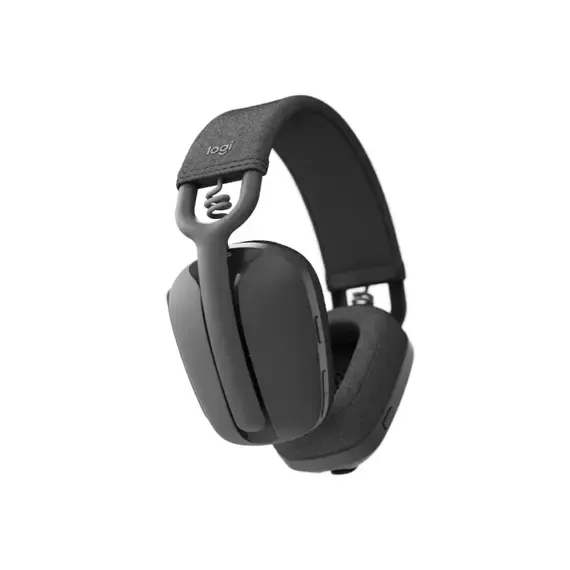 Logitech Zone Vibe 100 Wireless Over Ear Headphones with Microphone , Graphite