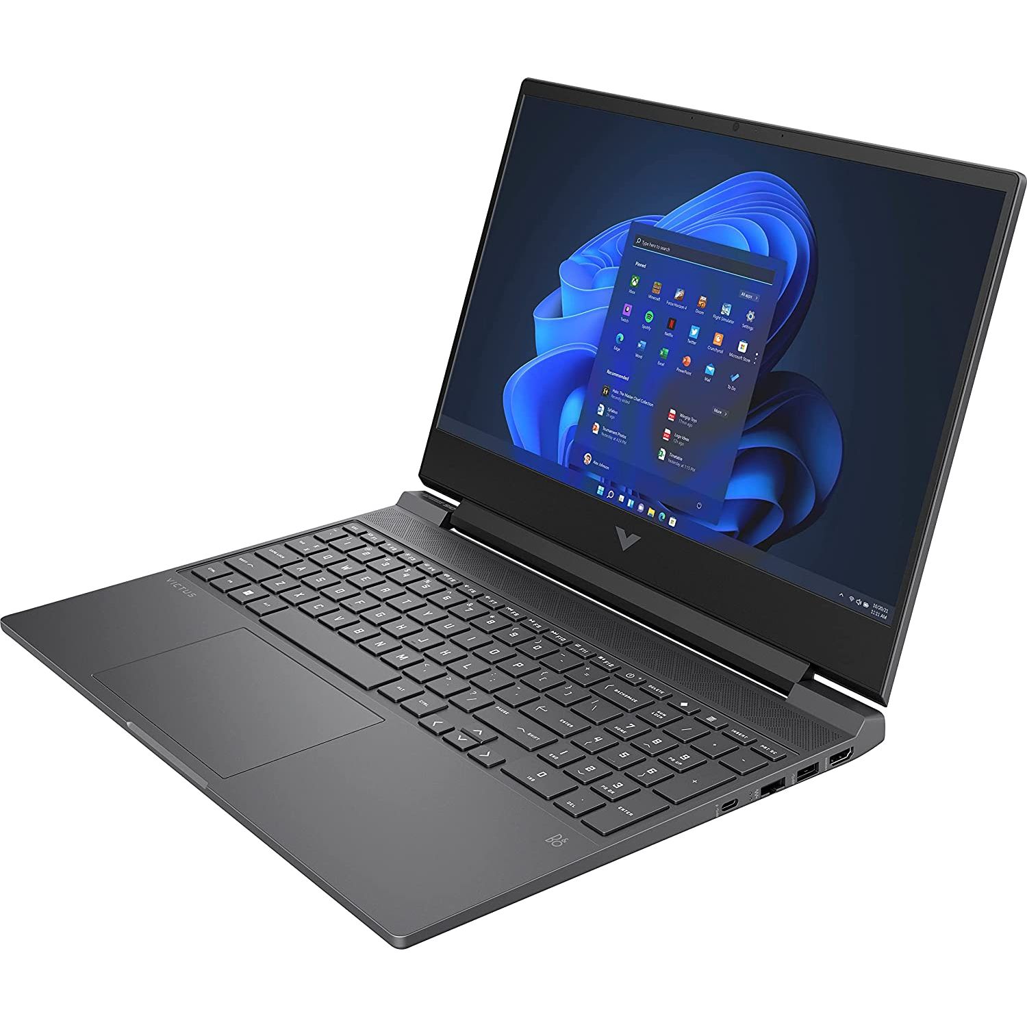 لاب توب اتش بي فيكتوس 15-fa0031dx ، معالج انتل كور I5-12450H 15.6 بوصة ، هارد 512 جيجا بايت SSD ، رام 8 جيجا بايت ، كارت شاشة انفيديا جي فورس GTX 1650 ،ويندوز 11 - فضي