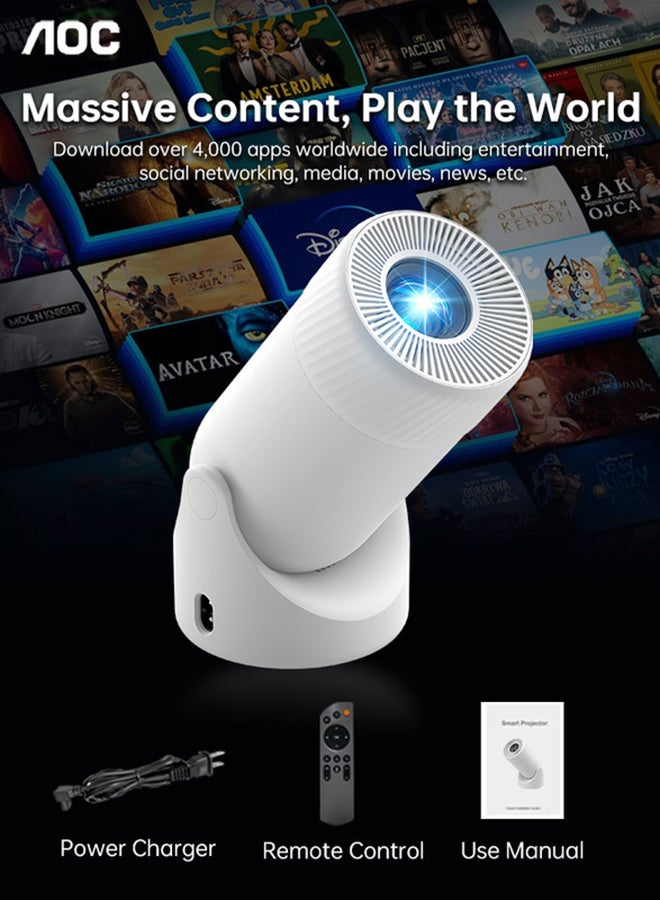 بروجكتور LED ايه او سي ، ابيض - XL2-220