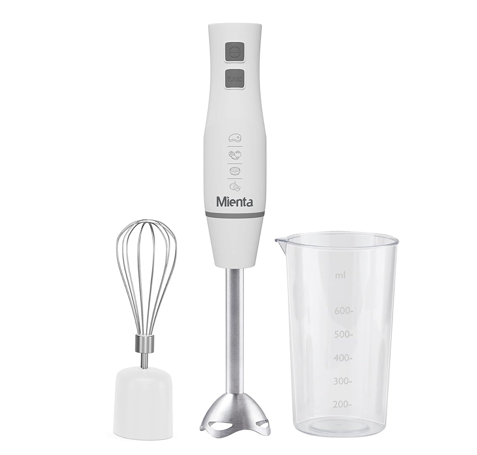 Mienta Vitesse Hand Blender with Attachments 450 Watt White - HB111938A