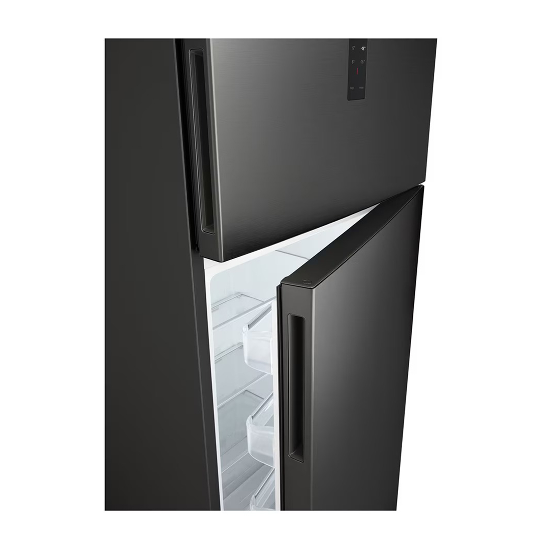LG NoFrost Top Freezer Refrigerator , 450 Liter Inverter Motor , Black - GTF452SSAN