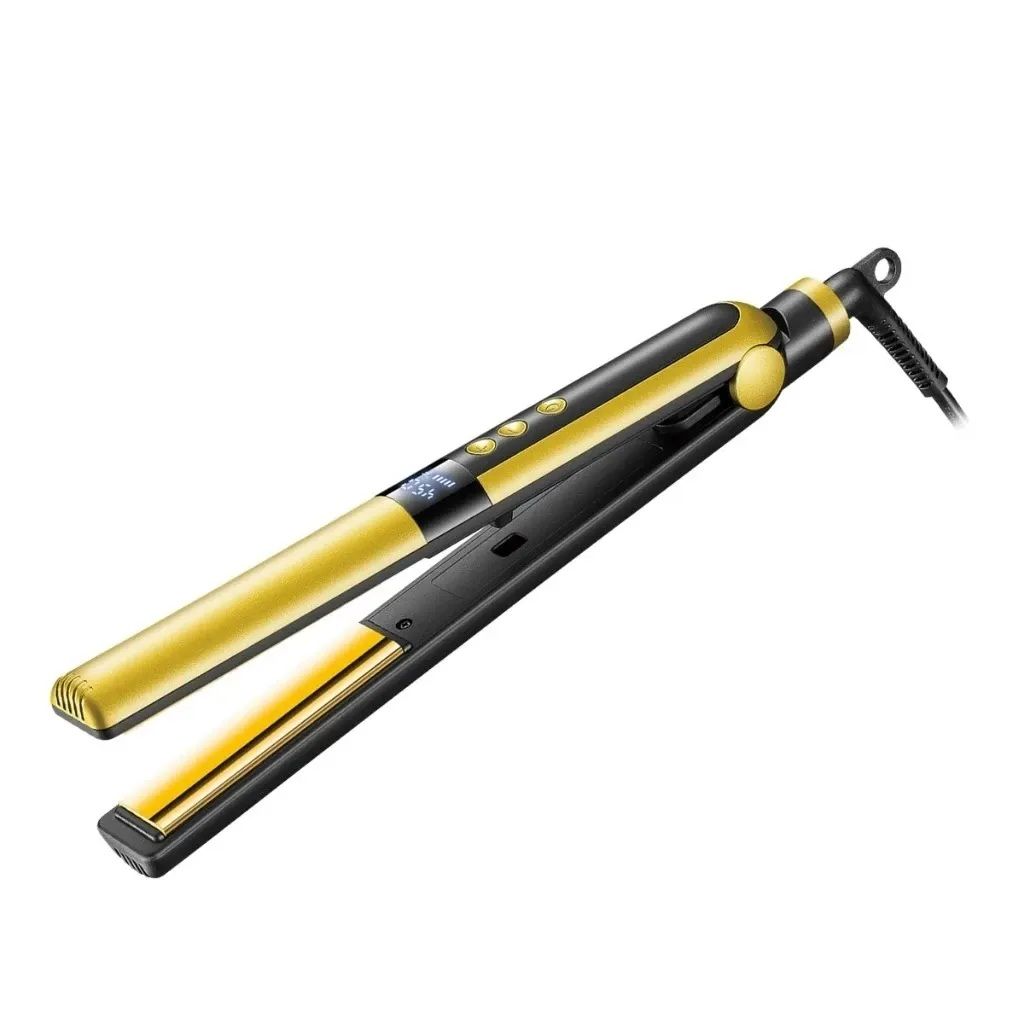VGR Hair Straightener 230 Celsius , Black Gold - V-510
