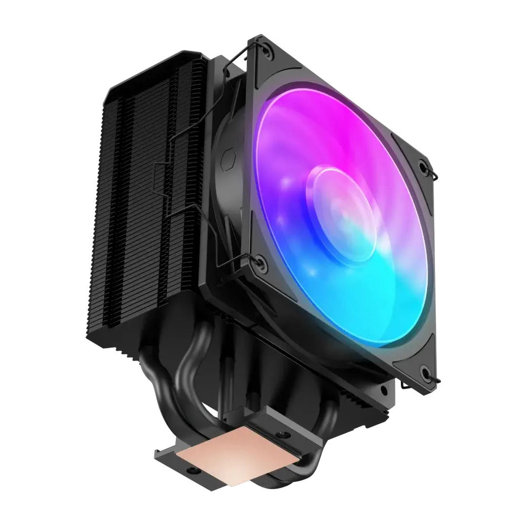 مبرد معالج هوائي كولر ماستر هايبر 212 3DHP ARGB ،اسود - MAY-T2HP-217PA-R1
