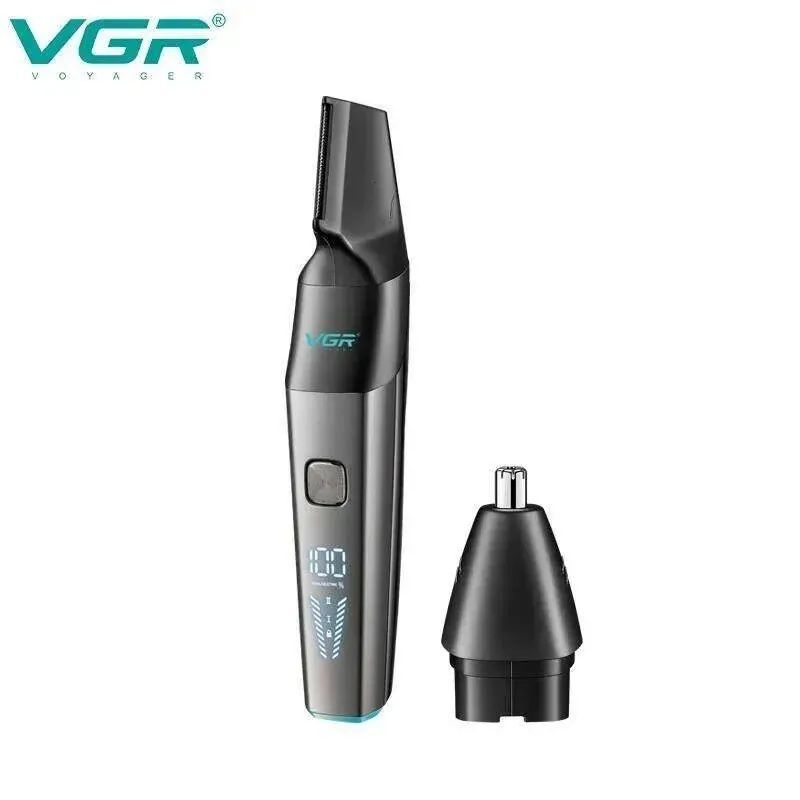VGR Nose and Ear Trimmer , Black/Grey - V-603